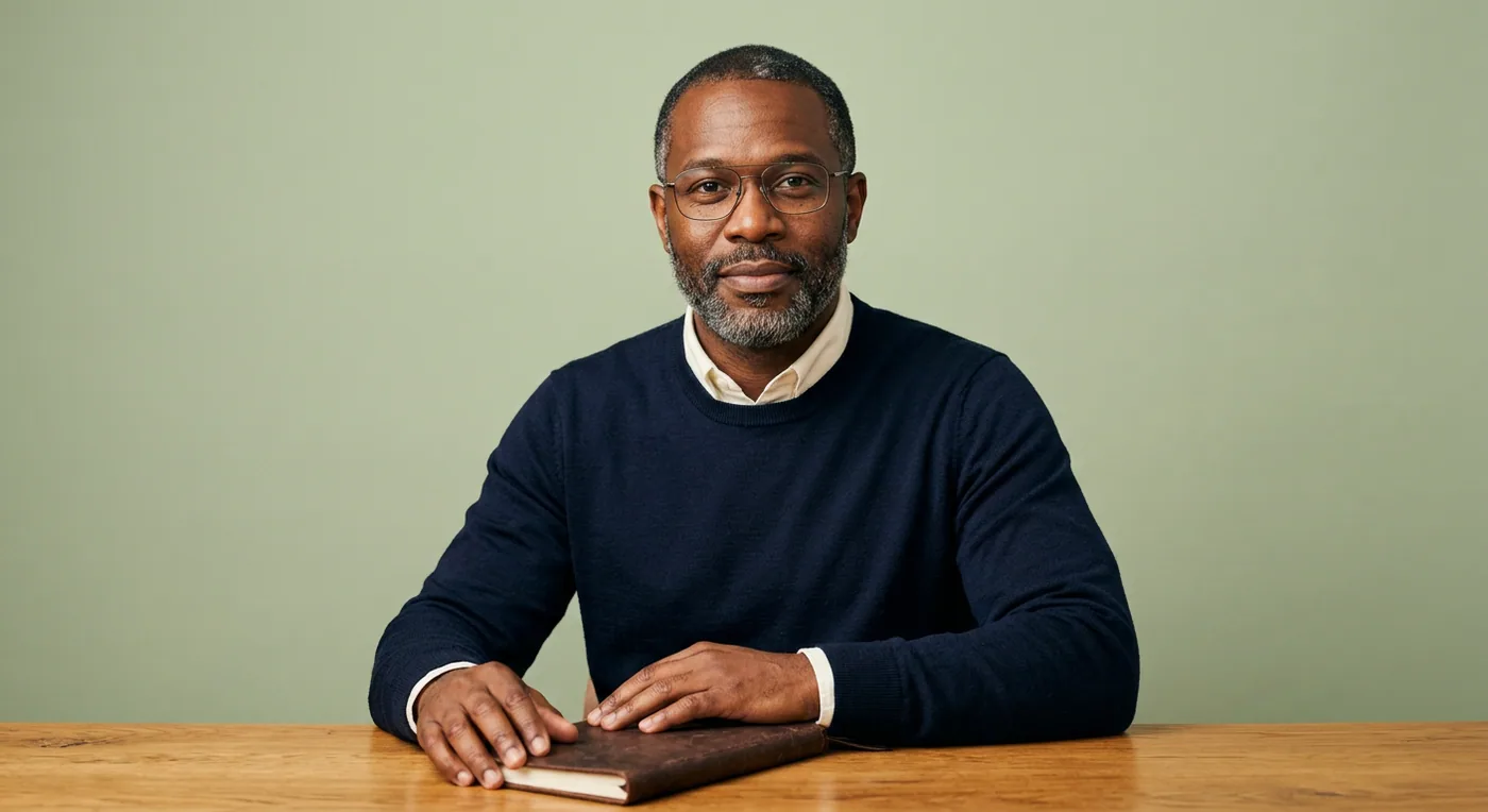 A licensed physician reviewing a patient case from home.